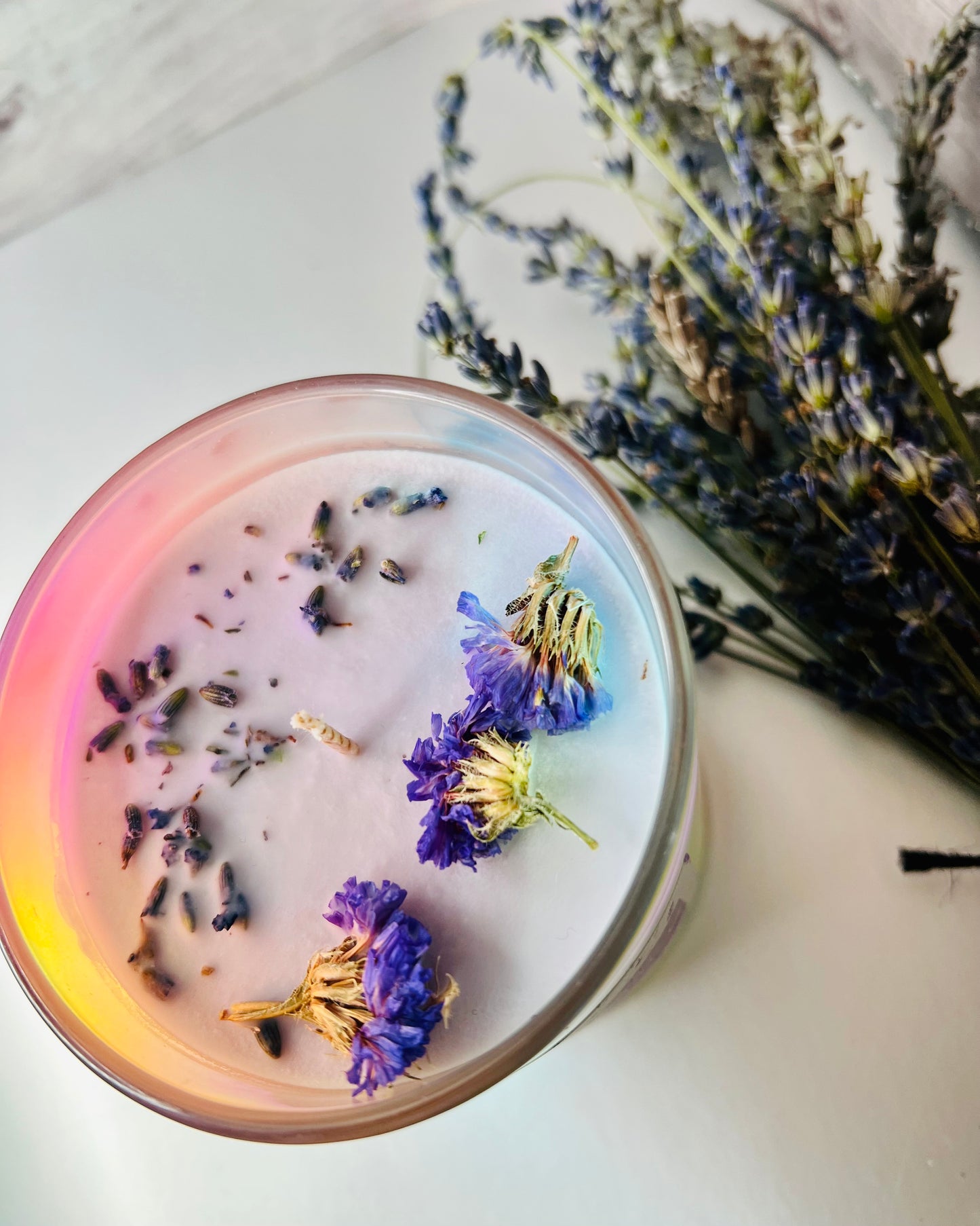 Lavender Aromatherapy Soy Intention Candle