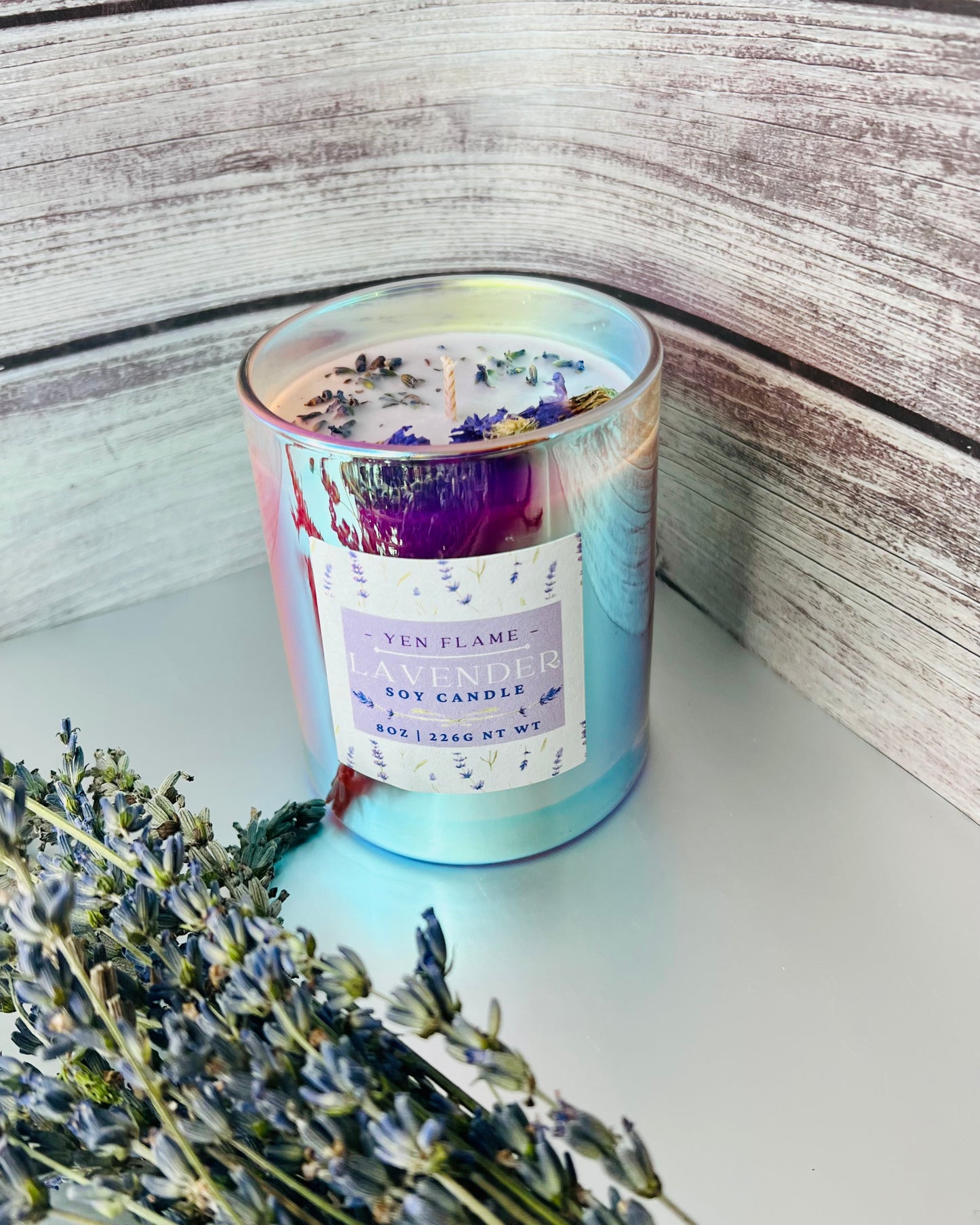 Lavender Aromatherapy Soy Intention Candle