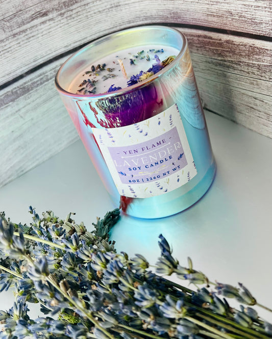 Lavender Aromatherapy Soy Intention Candle