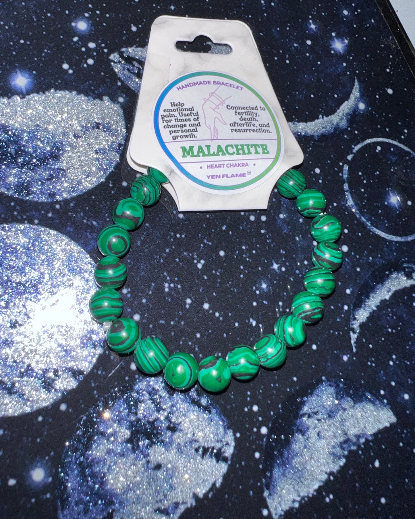 Malachite Crystal Handmade Bracelet