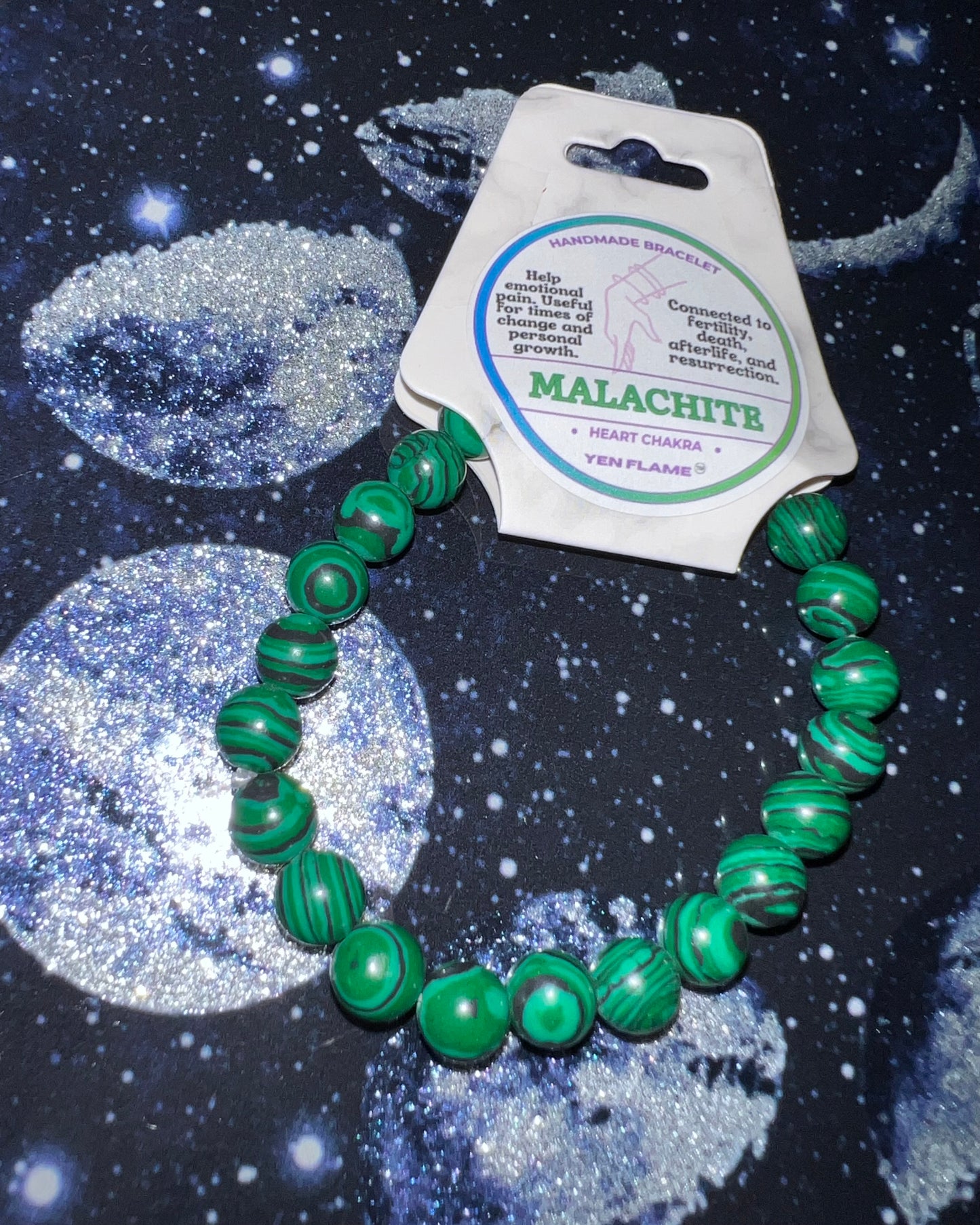 Malachite Crystal Handmade Bracelet