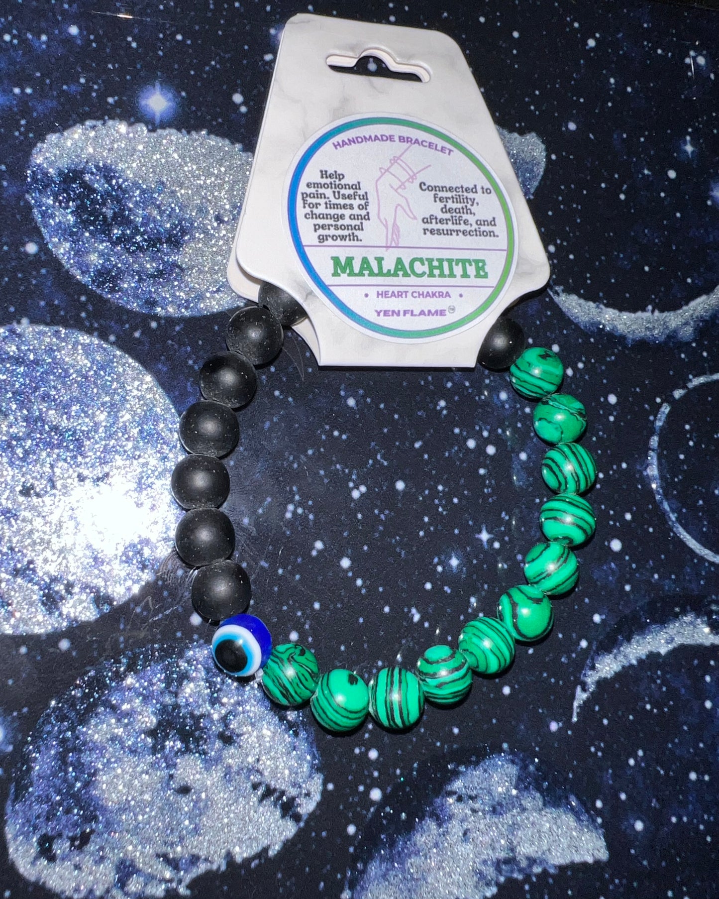 Malachite Crystal Handmade Bracelet