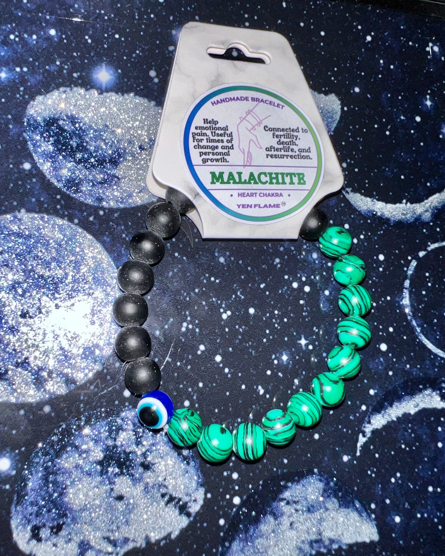 Malachite Crystal Handmade Bracelet