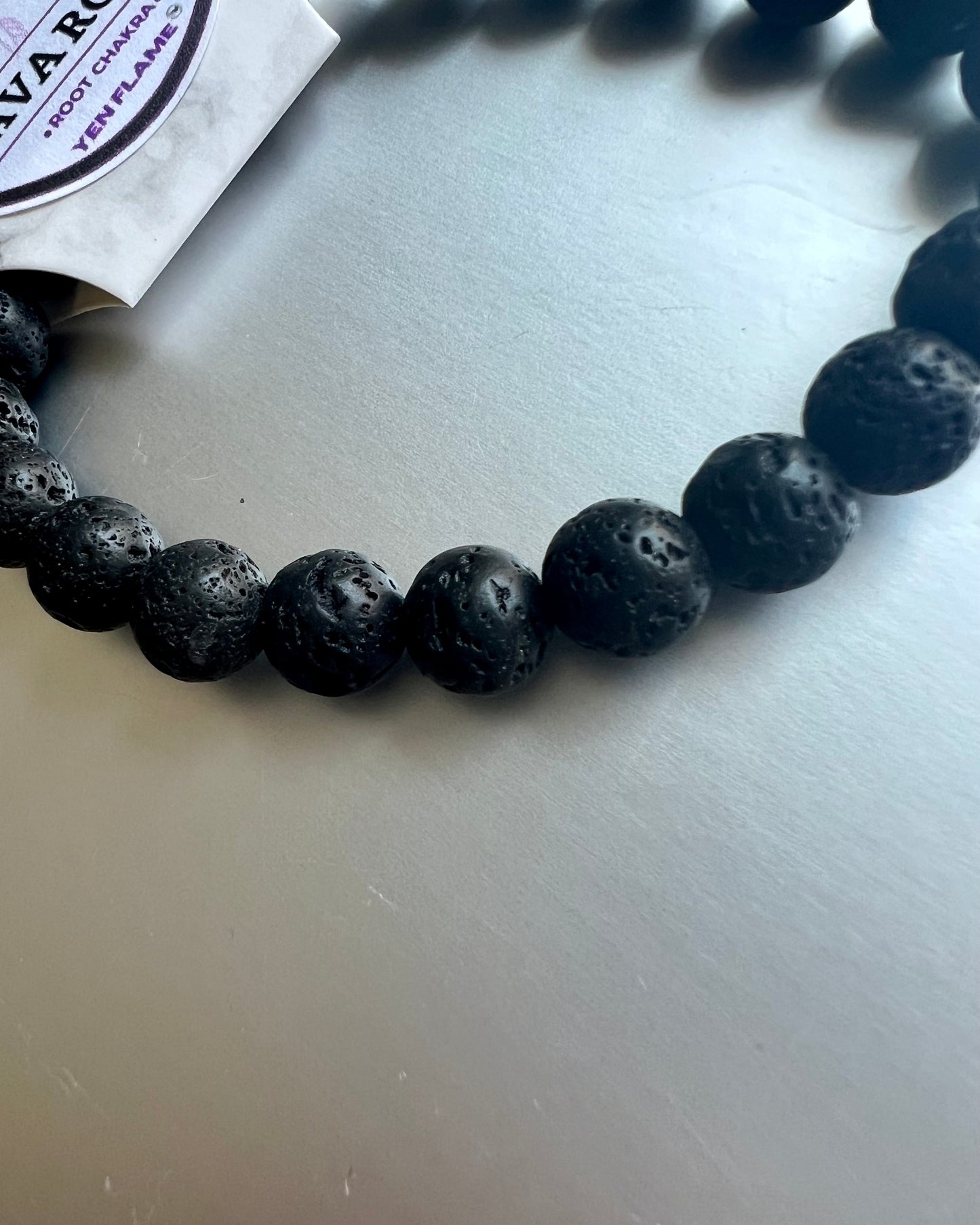 Lava Rock Handmade Unisex Bracelet