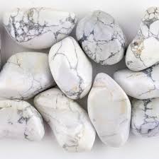 White Howlite Tumbled Crystal