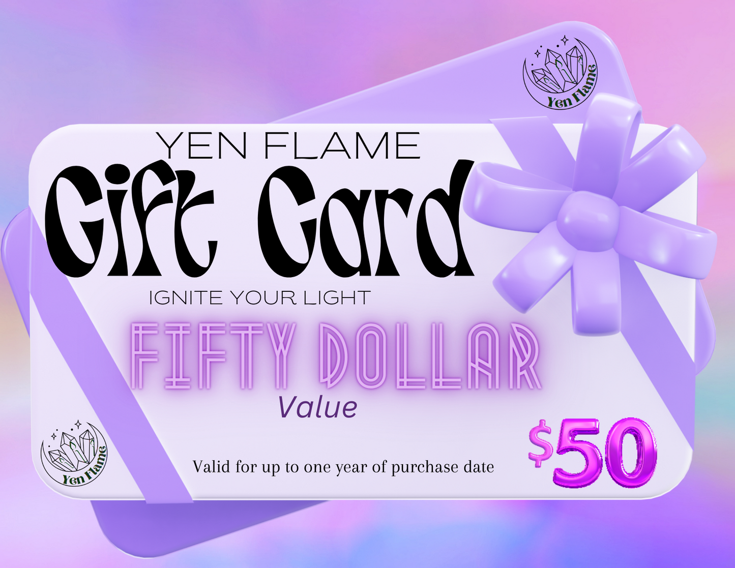 Yen Flame Gift Card